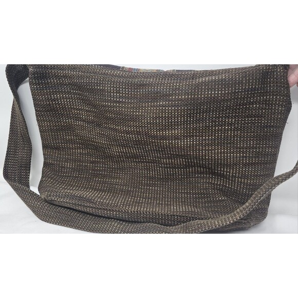 Turkish kilim Saddlebag Boho Hippie Woven Crossbody Textile Bag Purse Market Bag - Picture 5 of 14